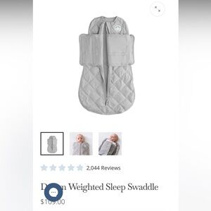 Dreamland weighted swaddle/sleep sack
